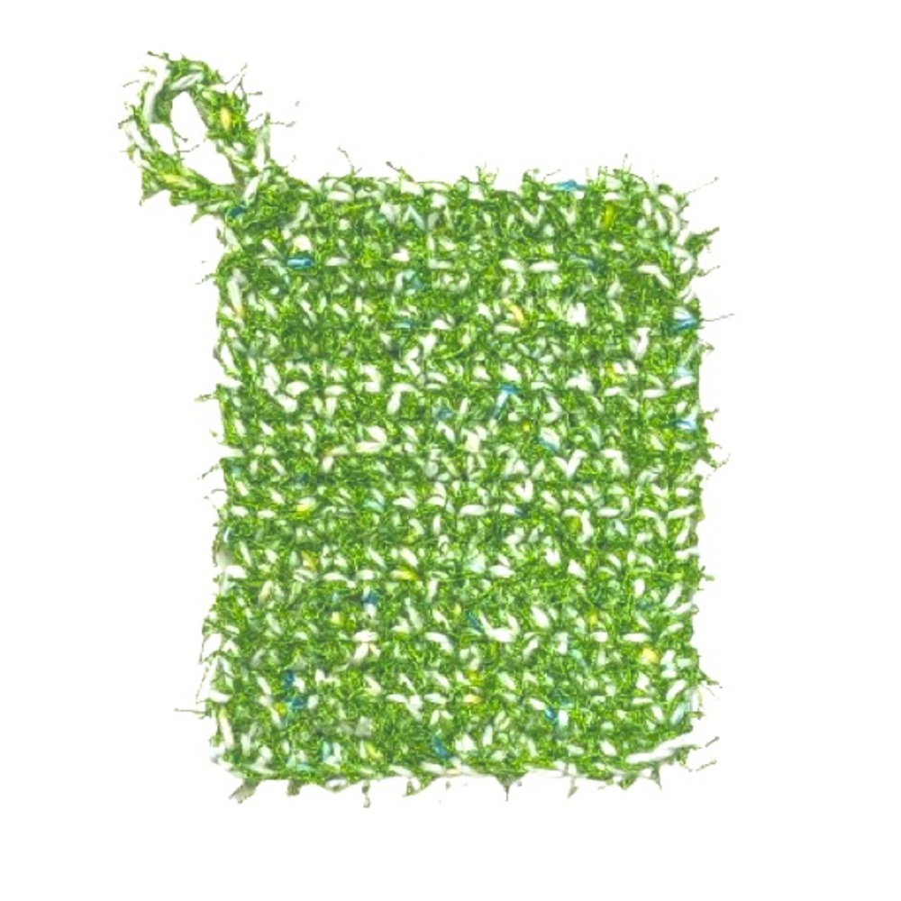 ⭐️⭐️⭐️⭐️⭐️ Rated Item - Large Handmade Crochet Dish/Multipurpose Scrubby